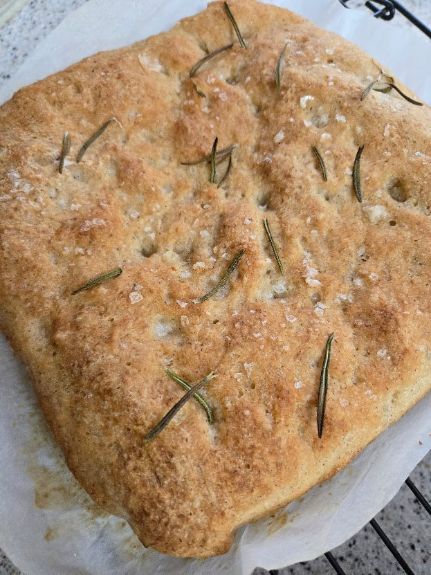 Rosemary Sea Salt Foccacia