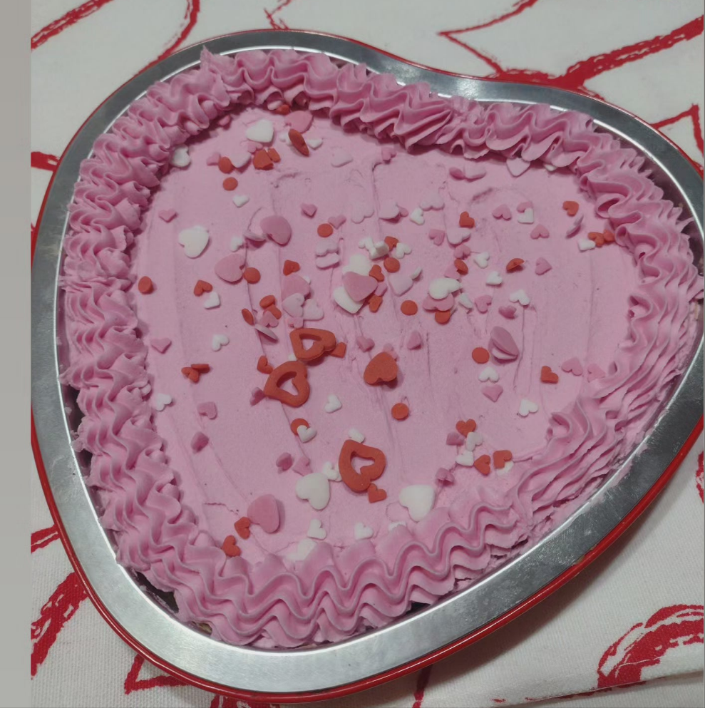 Sweetheart Sugar Cookie Cake