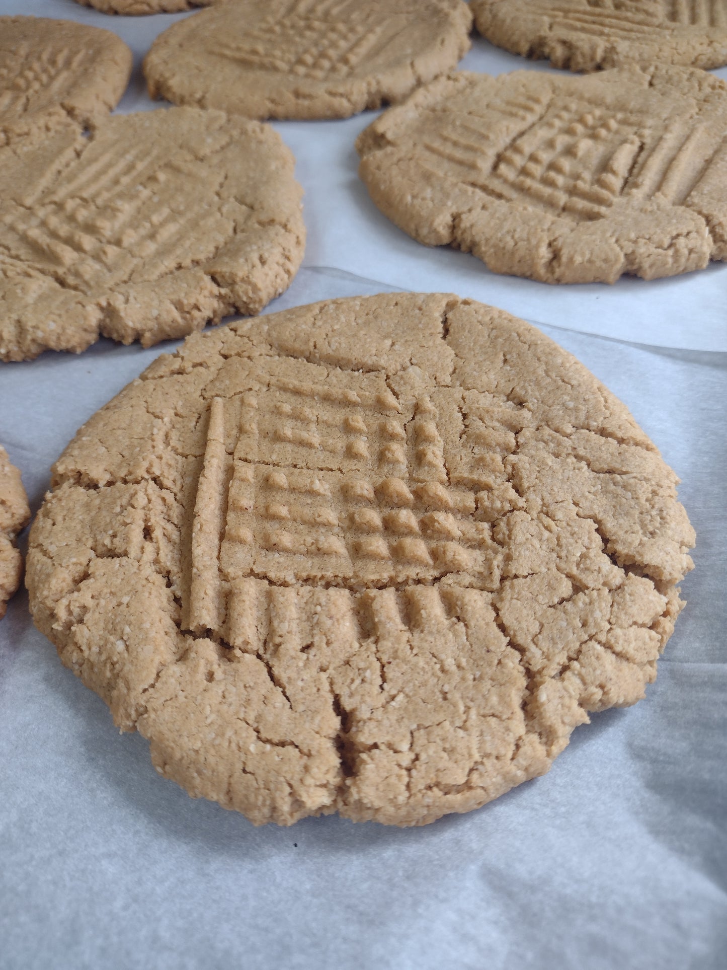 *Peanut Butter Cookies GF/DF/Vegan